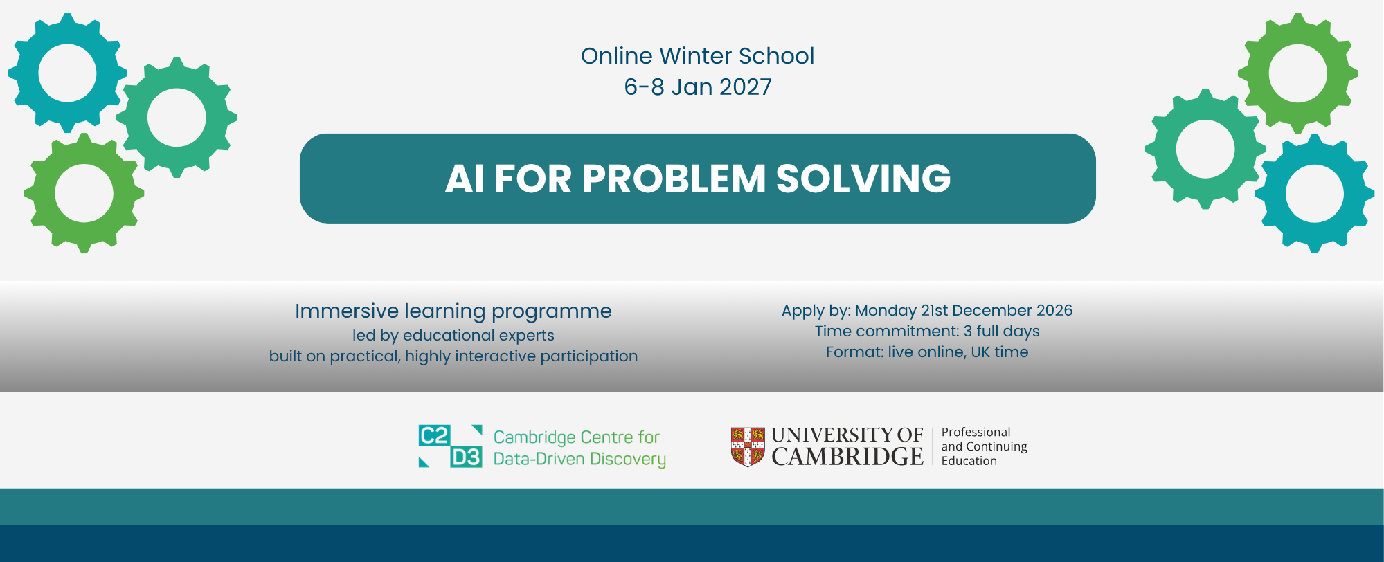 AI for Problem Solving banner