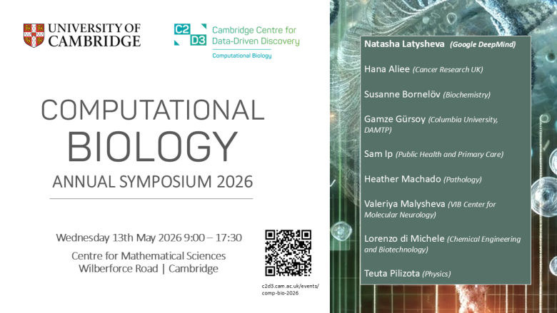 Computational Biology Annual Symposium 13 May 2026