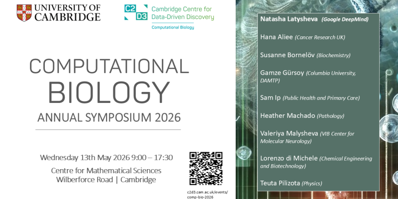 Computational Biology Annual Symposium 13 May 2026